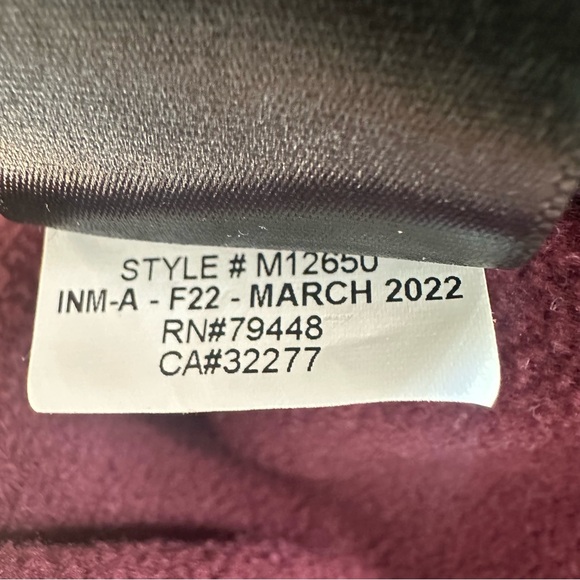 Marmot Rocklin 1/2 Zip Blue Red Fleece Sweatshirt Pullover sz M - Picture 12 of 12